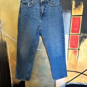 Old Navy Classic Blue Straight Leg Jeans